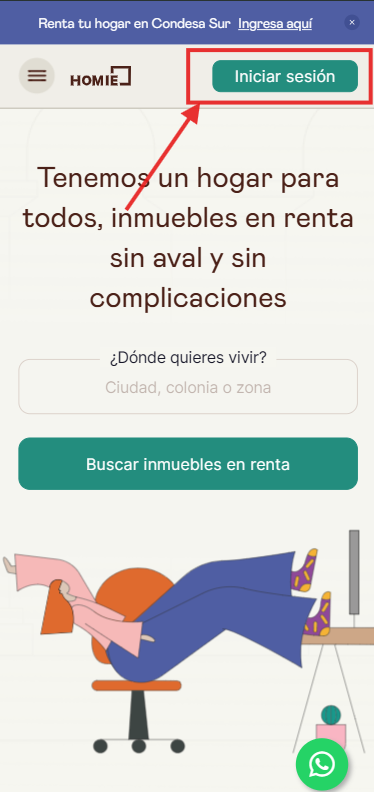 como-registrarme-en-homie-como-inquilino-desde-el-telefono